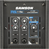 Samson RS-115A aktivní box, 3-kanálový mix, Bluetooth