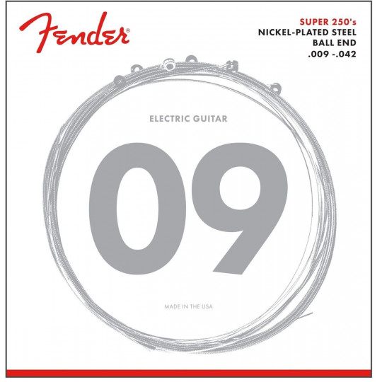Fender 250L - struny pro elektrickou kytaru