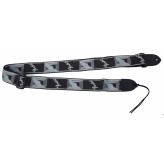 Fender MONO STRAP - BLK/LT GREY/DK.GREY