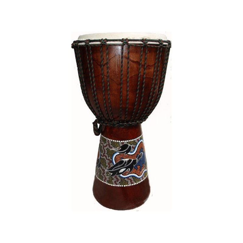 Etno - Djembe malované, výška 50cm