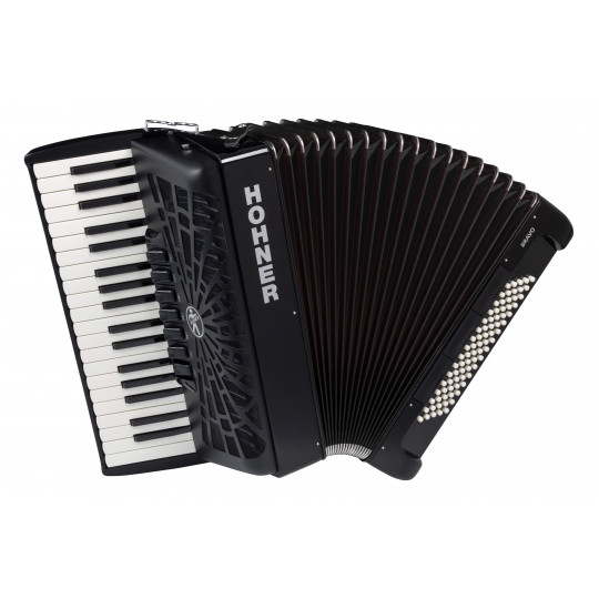 Hohner Bravo III 80 Black Silent Key