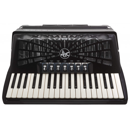 Hohner Bravo III 80 Black Silent Key