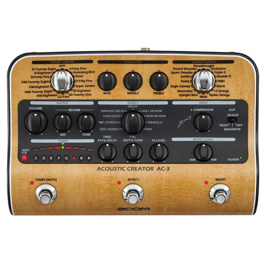 ZOOM AC-3 Acoustic Creator