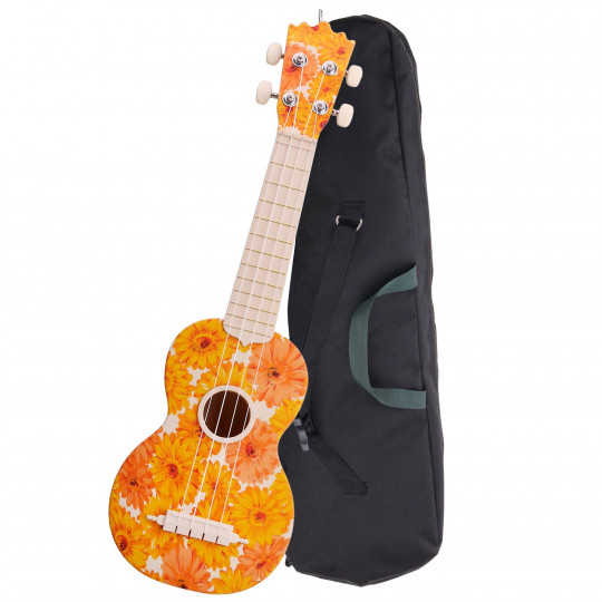 Proline Ukulele ABS plast Sopran - Beachflower