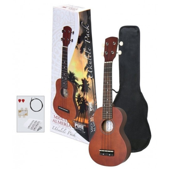 GEWApure Ukulele Almeria Player - set