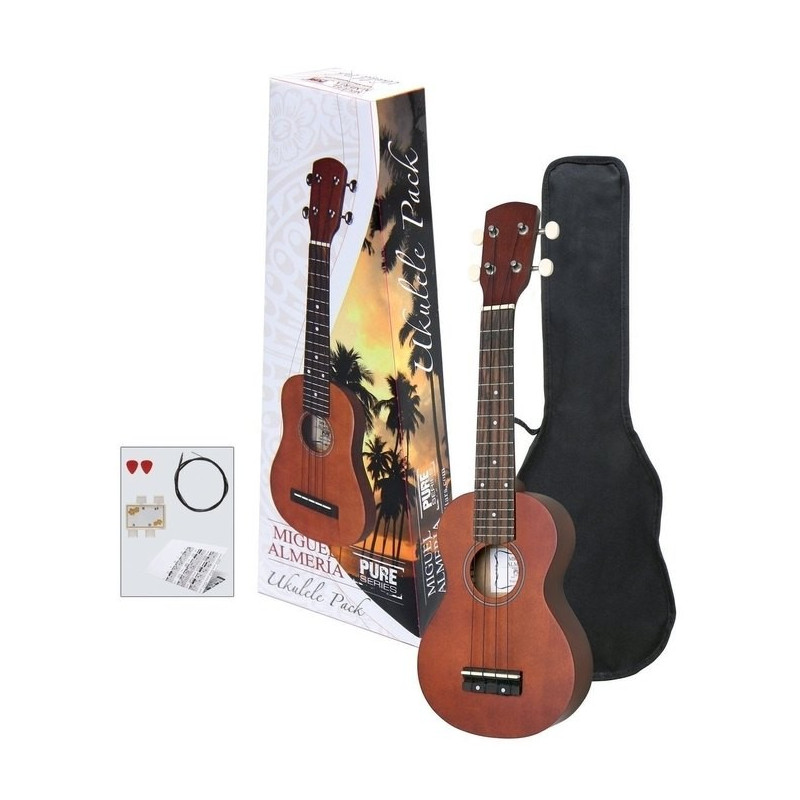 GEWApure Ukulele Almeria Player - set