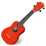 Classic Cantabile US-100 RD sopránové ukulele červené