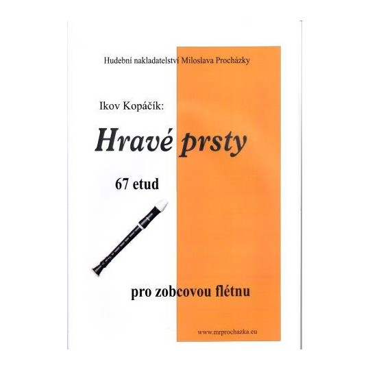 Hravé prsty - 67 etud pro zobcovou flétnu