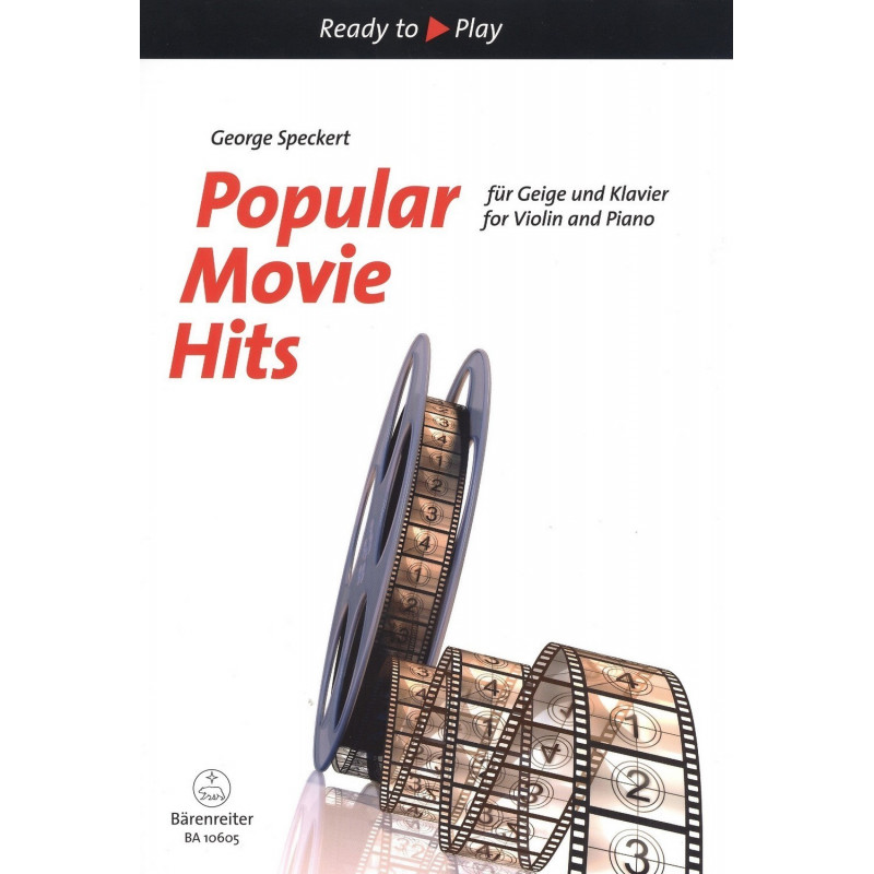 Popular Movie Hits for Violin and Piano