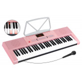 McGrey LK-6120-MIC klávesy s mikrofonem růžové