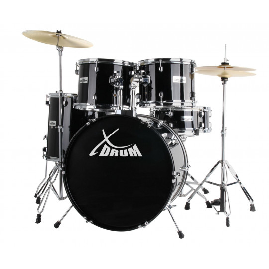 XDrum Semi 20&quot; Studio Set Midnight Black