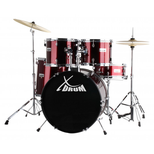 XDrum Semi 20&quot; Studio Set Lipstick Red