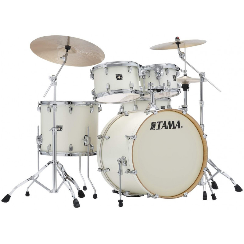 Tama Superstar Classic Maple Vintage White Sparkle Rock Set