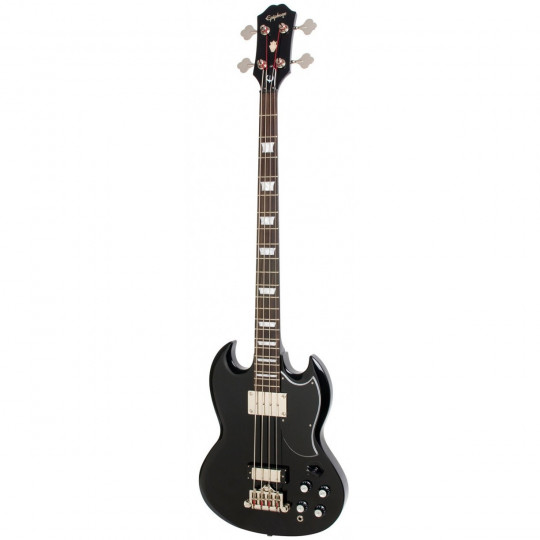 Epiphone EB-3 Bass (2 P/U) Ebony Ch Hdwe EBONY