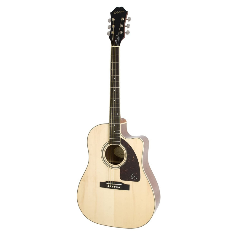 Epiphone AJ-220SCE Solid Top Ac/Electric NATURAL