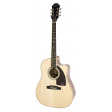 Epiphone AJ-220SCE Solid Top Ac/Electric NATURAL