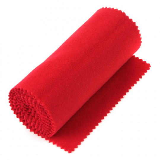 AW piano key dust cover red