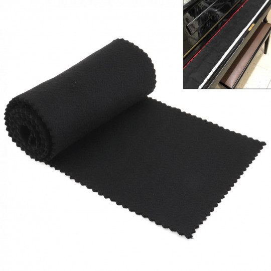 AW piano key dust cover black