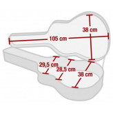 Proline kufr na klasickou kytaru - odlehčený 