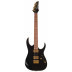 Elektrická kytara typu superstrat v lesklém modrém provedení se snímači DiMarzio Fusion Edge.