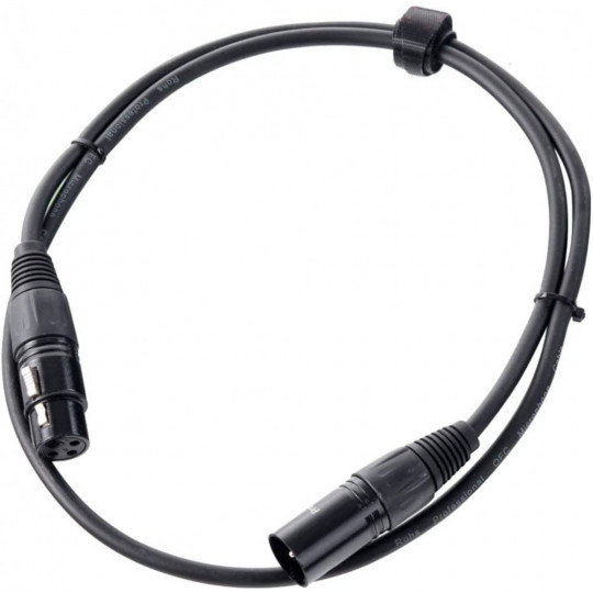 Pronomic Stage XFXM-1 kabel XLR-XLR 1 m mikrofonní