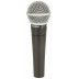Shure dynamický mikrofon pro zpěv a slovo, který dnes již patří mezi klasiku na trhu. Odolná konstrukce, součástí je i držák, redukce, obal.