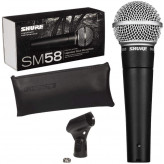 SHURE SM58SE - dynamický mikrofon zpěvový s vypínačem