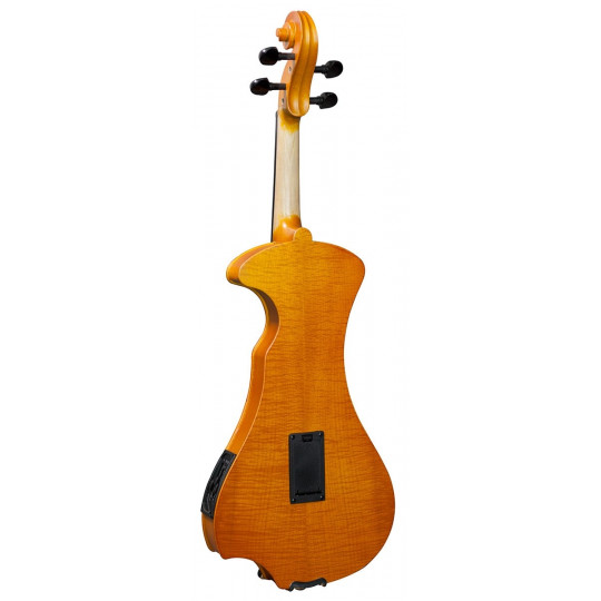 Hidersine Violin Outfit  Electric Flamed Maple Veneer