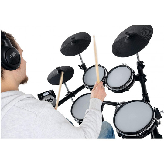 XDrum DD-530 El. bicí se síťkou na padech