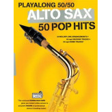 Playalong 50/50 - 50 popových hitů na alt saxofon