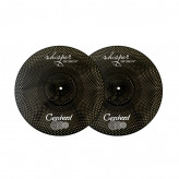 Centent Black Silent Cymbal Set 14", 16", 18", 20", Bag