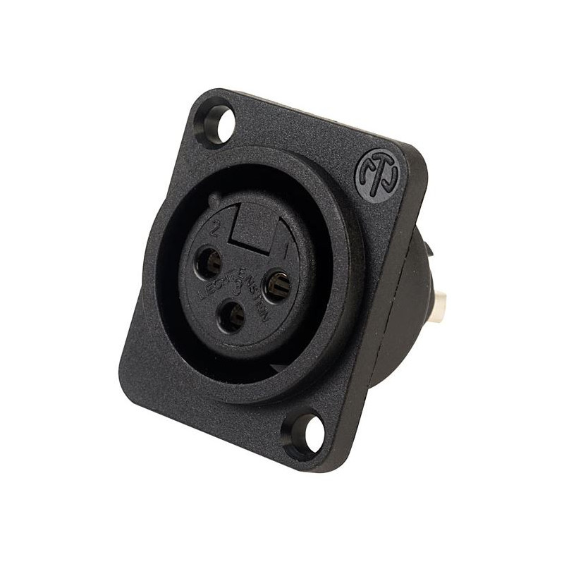 Neutrik NC3FPP XLR na panel ONA