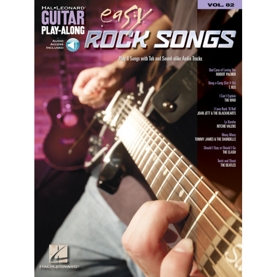 Easy Rock Songs - Guitar Play Along 82