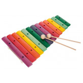 Goldon xylofon v barvách Boomwhackers h2 - g4