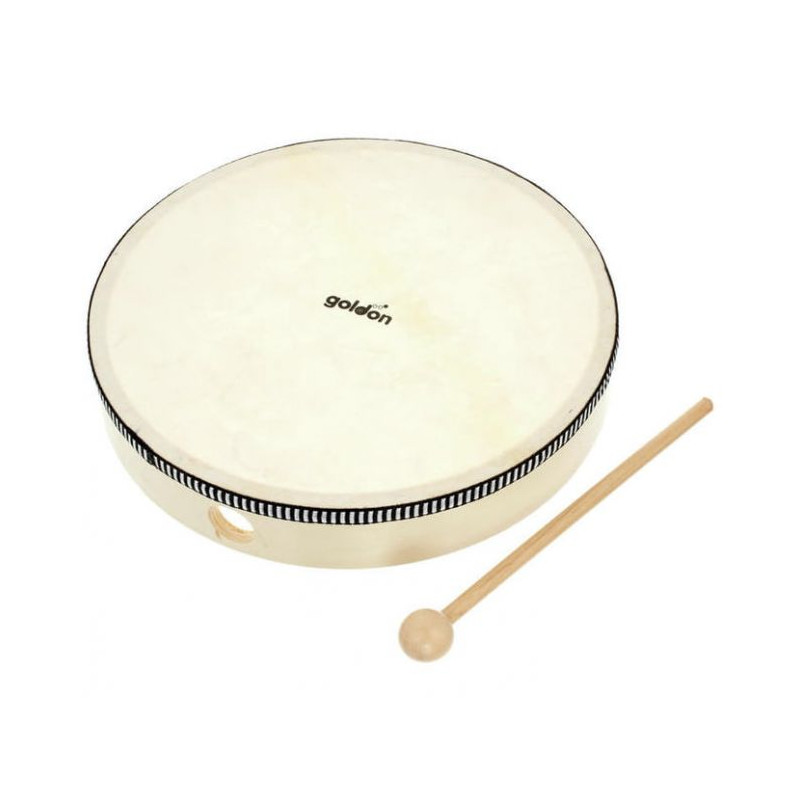 GOLDON- tamburína s blánou - 25cm (35250)