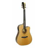 Gilmour Woody WN CEQ polomasivní kytara široký krk