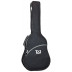 Obal na akustickou kytaru v černé barvě se šedými prvky vyrobený z odolného nylonu s vyšívaným logem TGI a praktickou kapsou na příslušenství. Samozřejmostí je pevná rukojeť a popruhy pro pohodlné nošení na zádech.