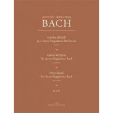 Knížka skladeb pro Annu Magdalenu Bachovou - piano