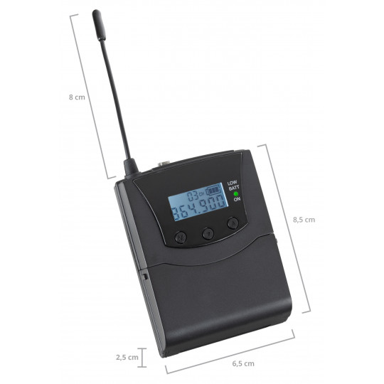 Beatfoxx Silent Guide V2 SDT-BP30 Bodypack vysílač