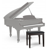 Proline klavírní stolička s úložným prostorem Model S palisandr