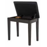 Proline klavírní stolička s úložným prostorem Model S palisandr