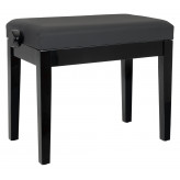 Proline klavírní stolička Model P černá lesklá