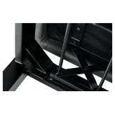 Proline klavírní stolička Deluxe matná, černá