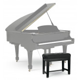 Proline klavírní stolička Deluxe matná, černá