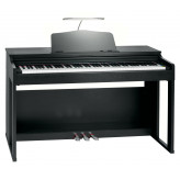Proline klavírní LED lampička stmívatelná černá